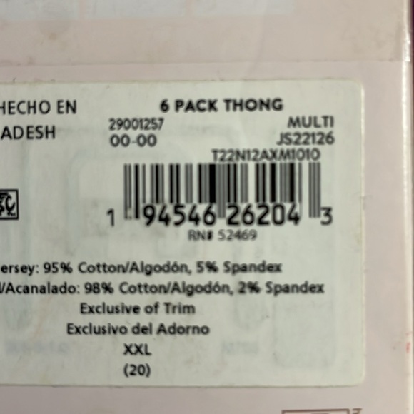 Joyspun Thongs 2 pack - Picture 4 of 4